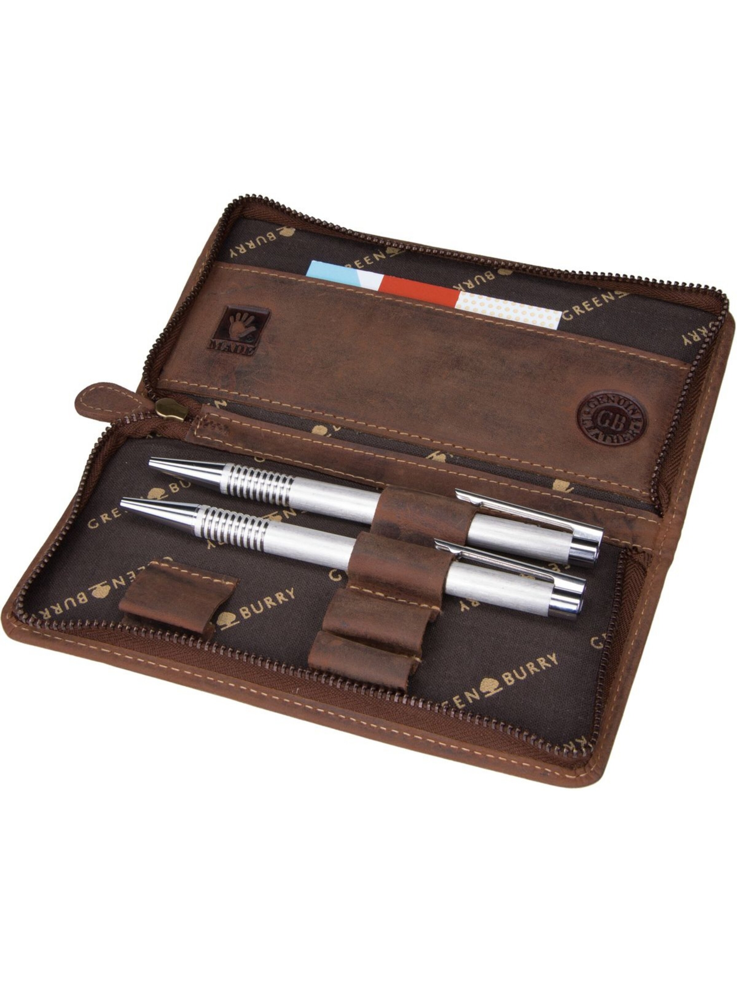 GREENBURRY Federmappe in Braun