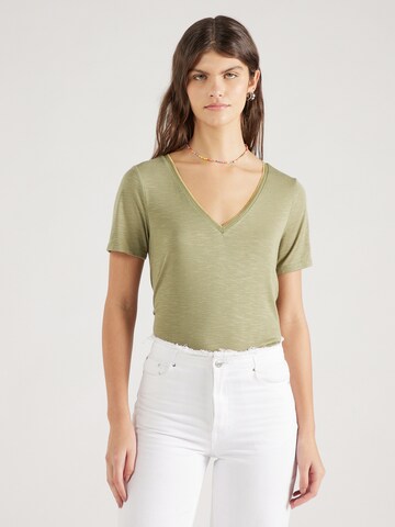VILA قميص 'NOEL' بلون أخضر: الأمام