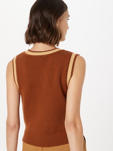 Monki Sweater in Brown