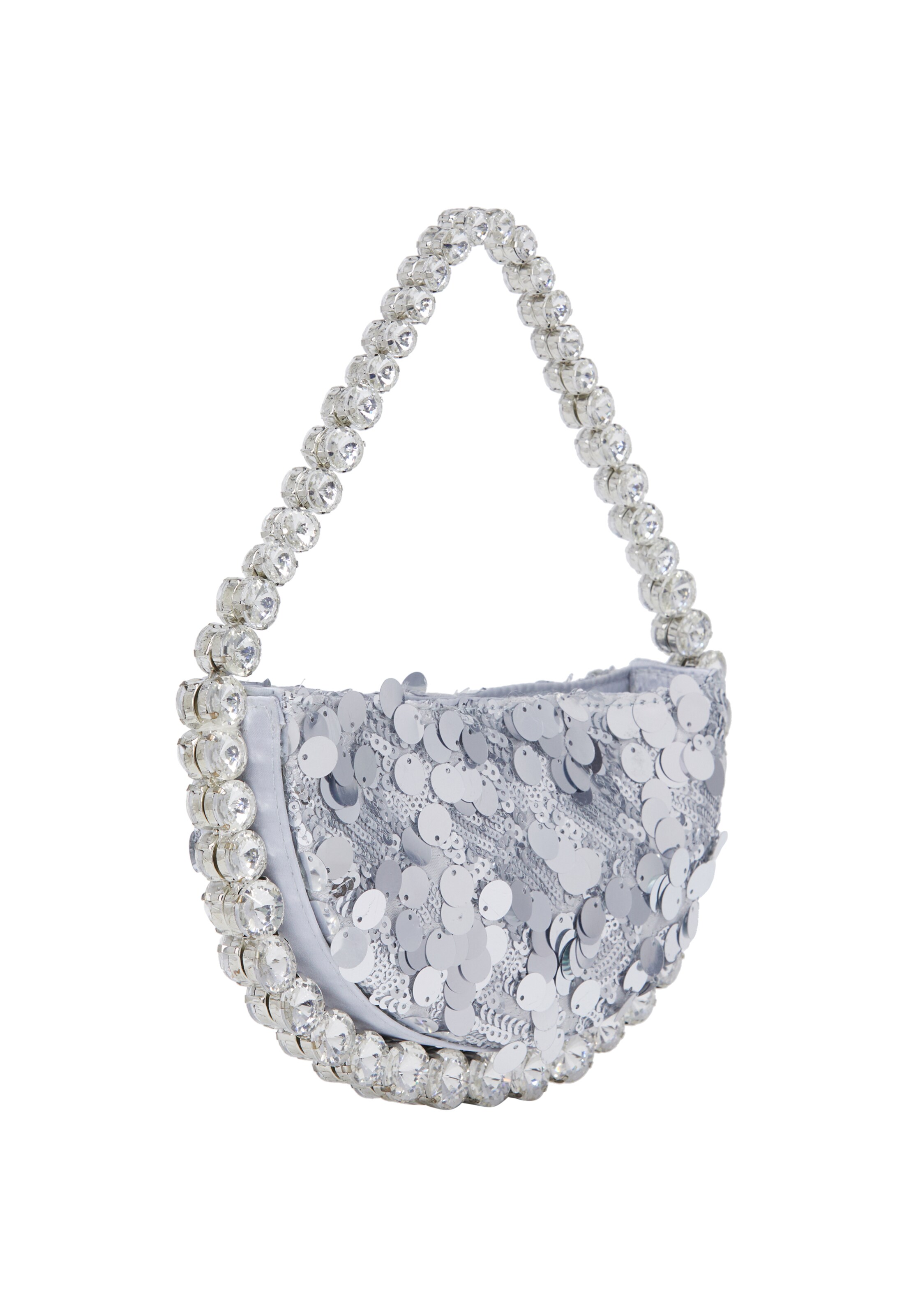 myMo at night Клатч в Серебристый