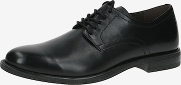 CAPRICE Lace-Up Shoes in Black: front