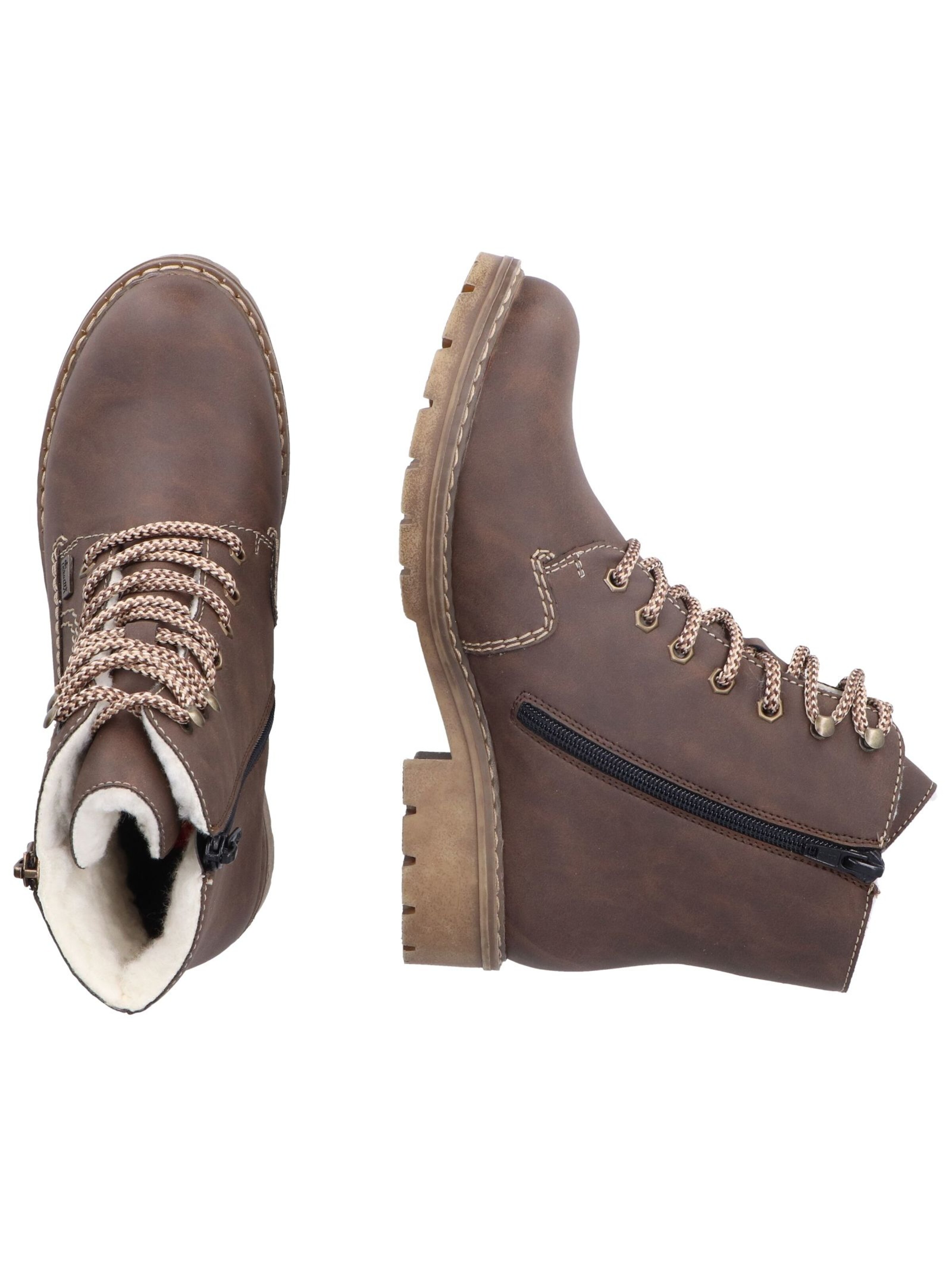 Rieker Schnürstiefelette in Braun