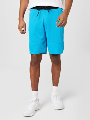 Champion Authentic Athletic Apparel Loosefit Shorts 'Legacy' in Blau: predná strana