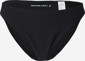 Bas de bikini Abercrombie & Fitch en noir : devant