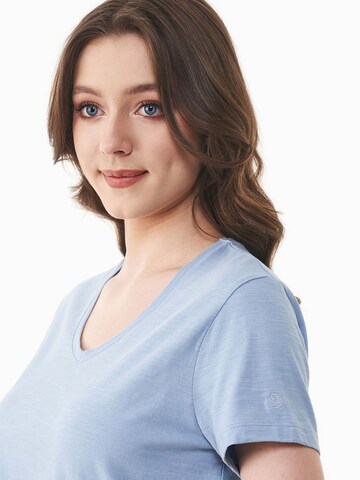 Organication T-Shirt in Blau