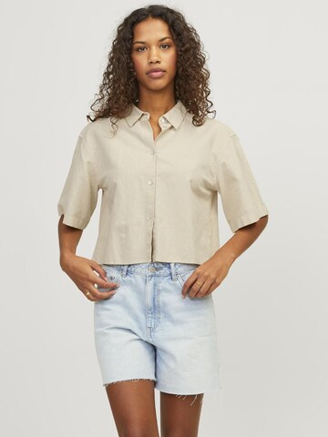 JJXX Bluse 'LULU' i grå: forside