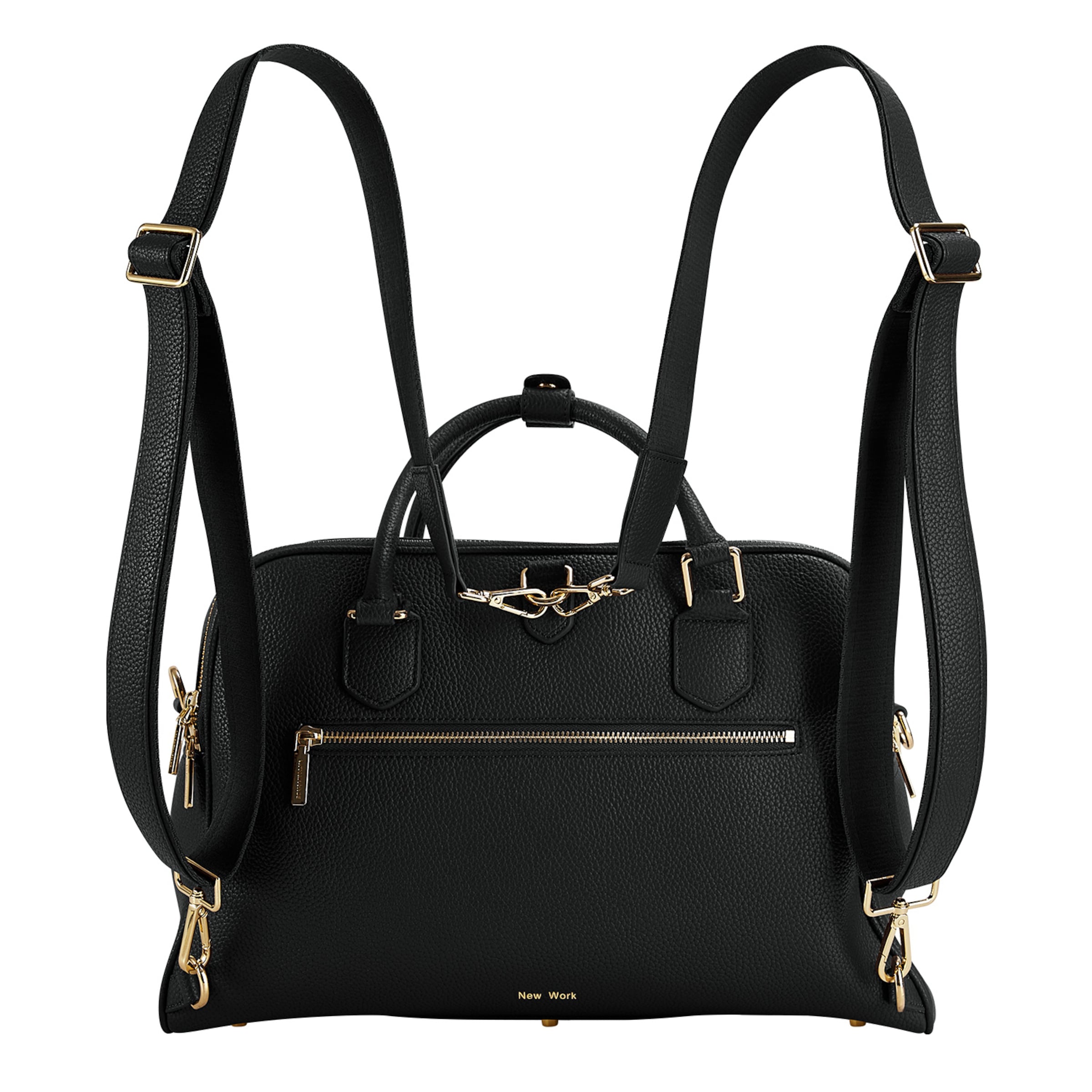 Victoria Hyde Handbag in Black: front