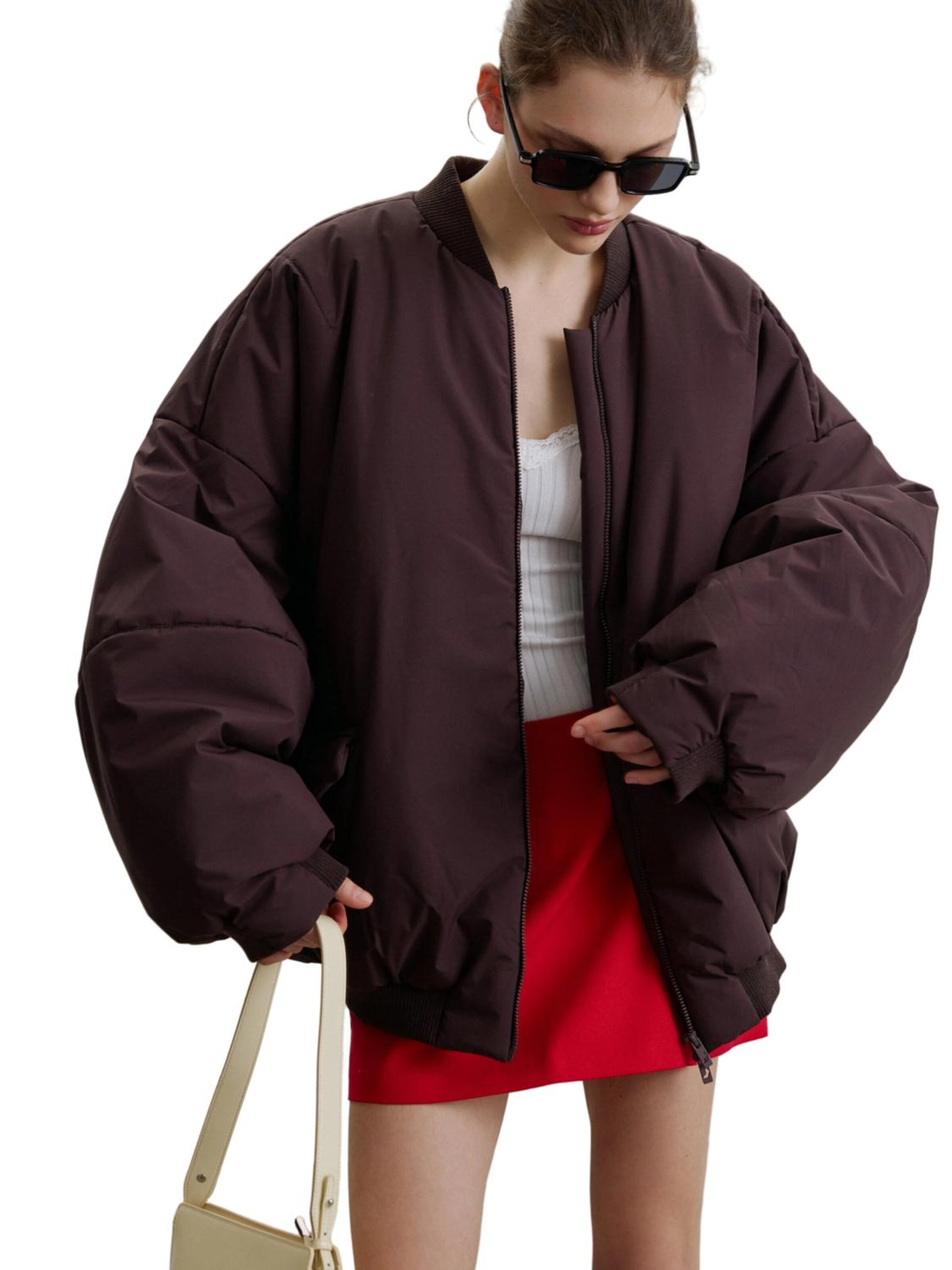 Estro Übergangsjacke '17131-28'‌‌‌‌‌‌‌‌‌ in burgunder, Produktansicht