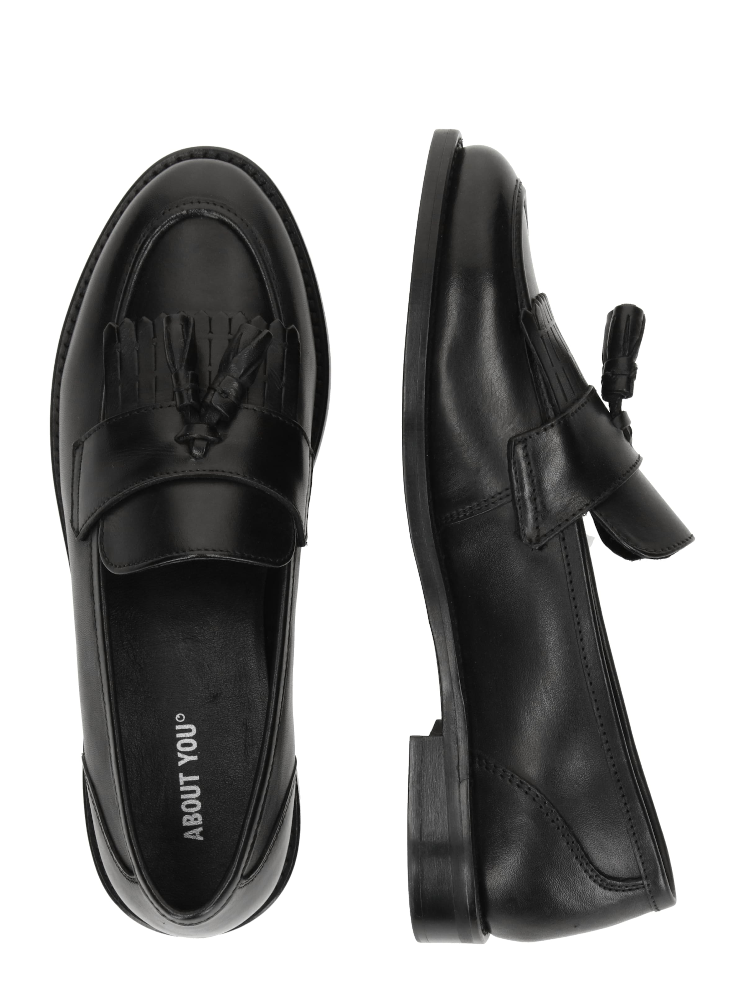 Slipper 'Talia' di ABOUT YOU in nero