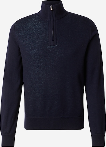 mėlyna BOSS Megztinis 'H-Illario': priekis