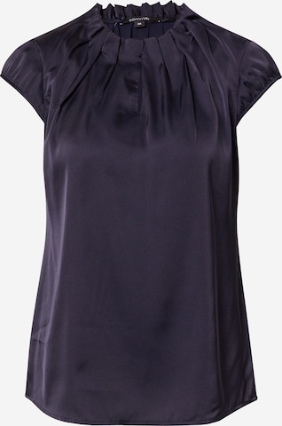 COMMA - Blusa en azul: frente