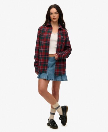 Superdry Blouse in Rood: voorkant