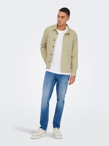 Only & Sons Between-season jacket 'ONSTimes' in Grey