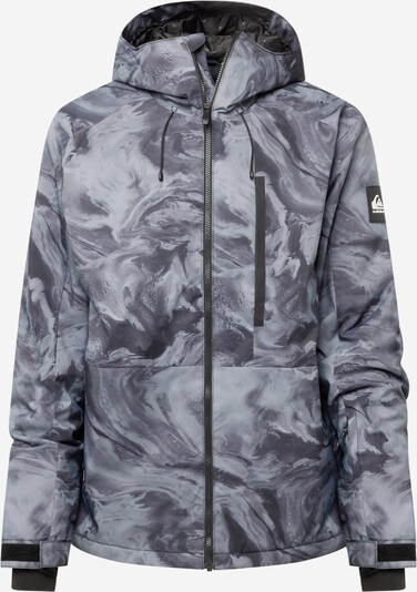 QUIKSILVER Outdoor jacket 'MISSION' in Grey / Black, Item view