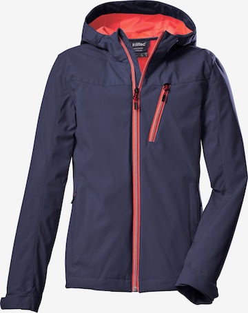 KILLTEC Outdoor jacket in Blue: front