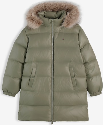 Manteau 'Essential' TOMMY HILFIGER en vert : devant