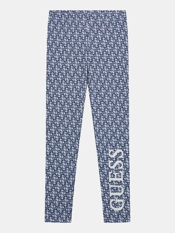 GUESS Skinny Leggings in Blue: front