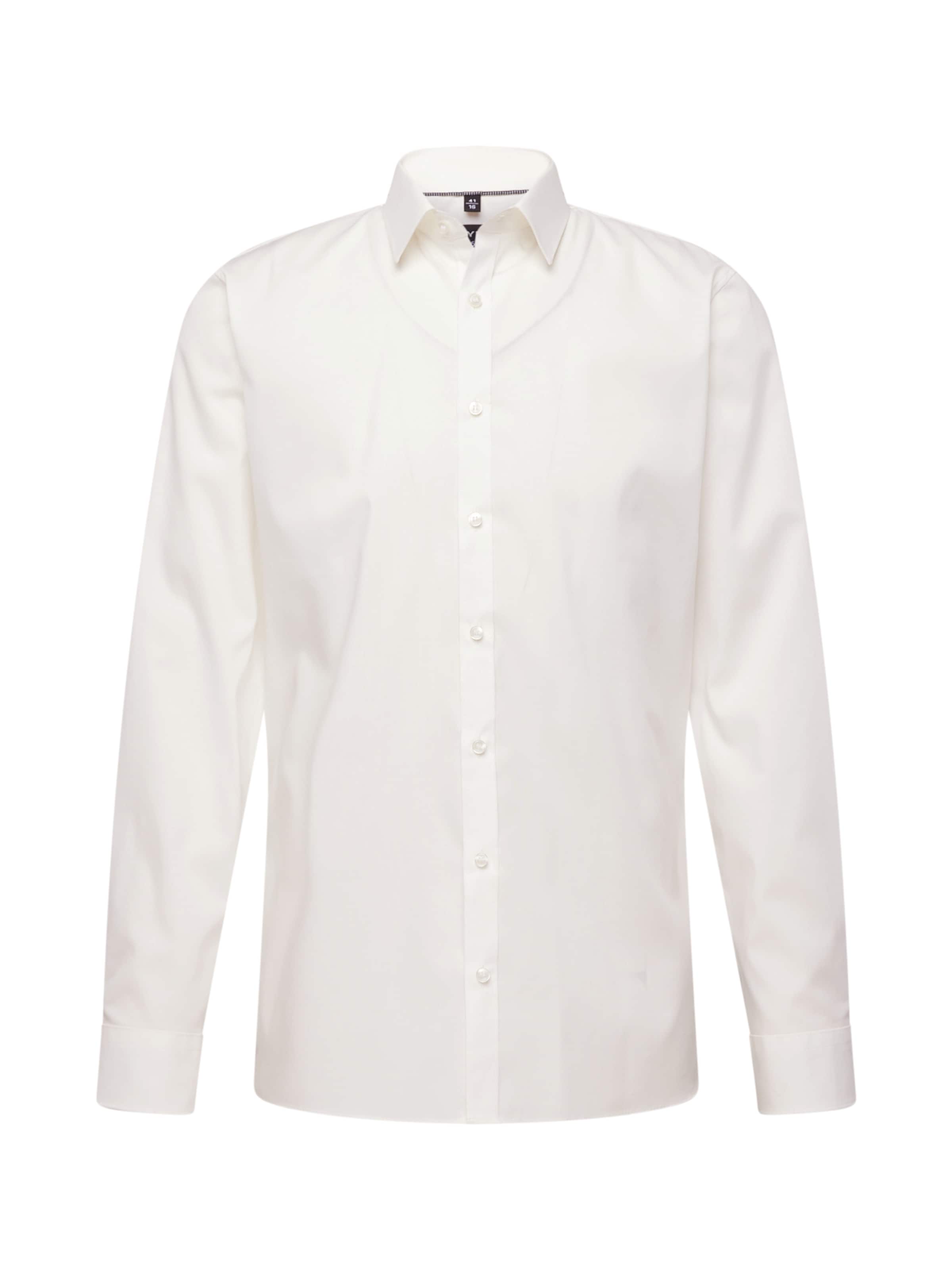 Cămaşă business &#x27;No. 6&#x27; de la OLYMP pe alb: față