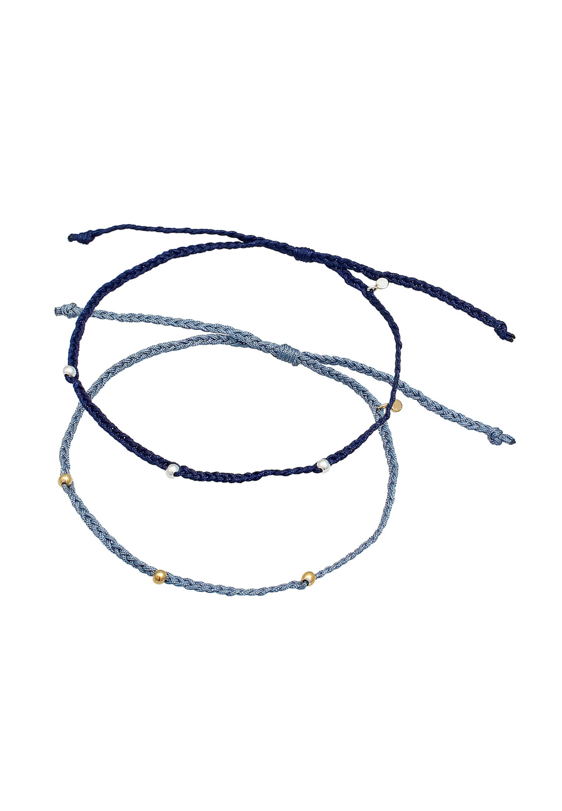 ELLI Κοσμήματα για τα πόδια 'Boho' σε μπλε