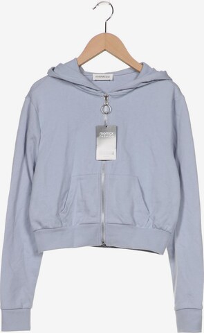 even&odd Sweatshirt & Zip-Up Hoodie in M in Blue: front