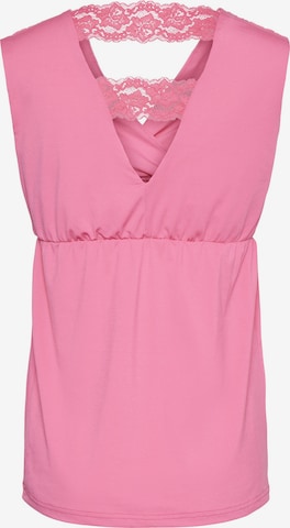 MAMALICIOUS - Blusa 'Zorina Tess' em rosa