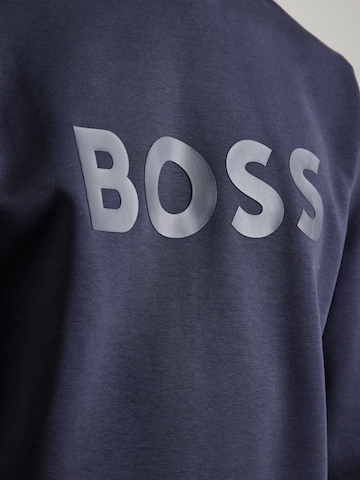 BOSS Mikina 'Salbo' - Modrá