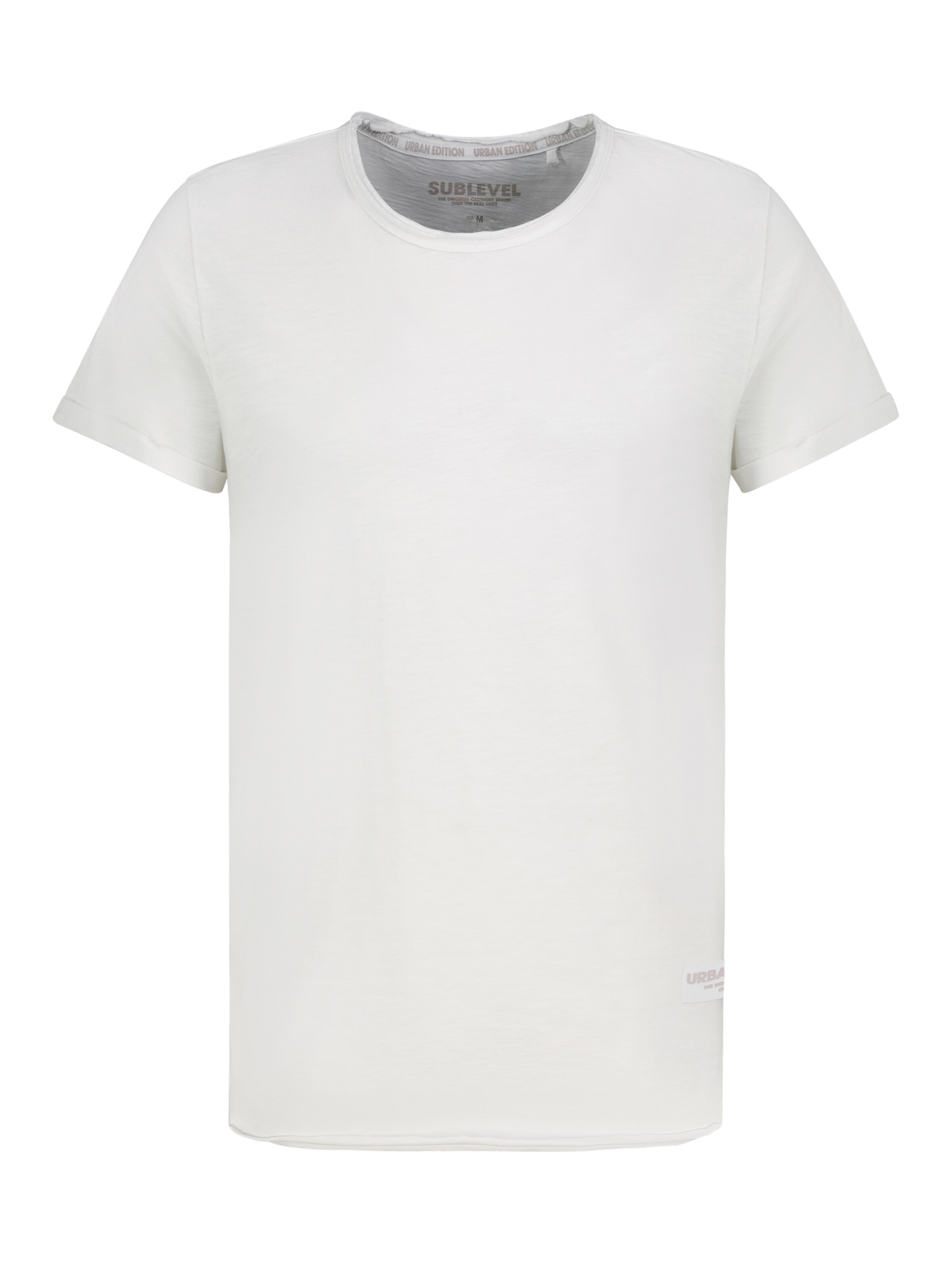 Sublevel Shirt in Weiß: Vorderseite