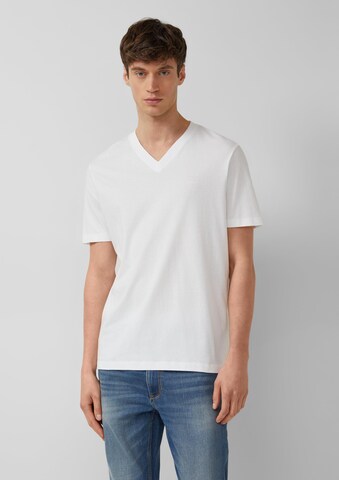 s.Oliver Shirt in Wit: voorkant