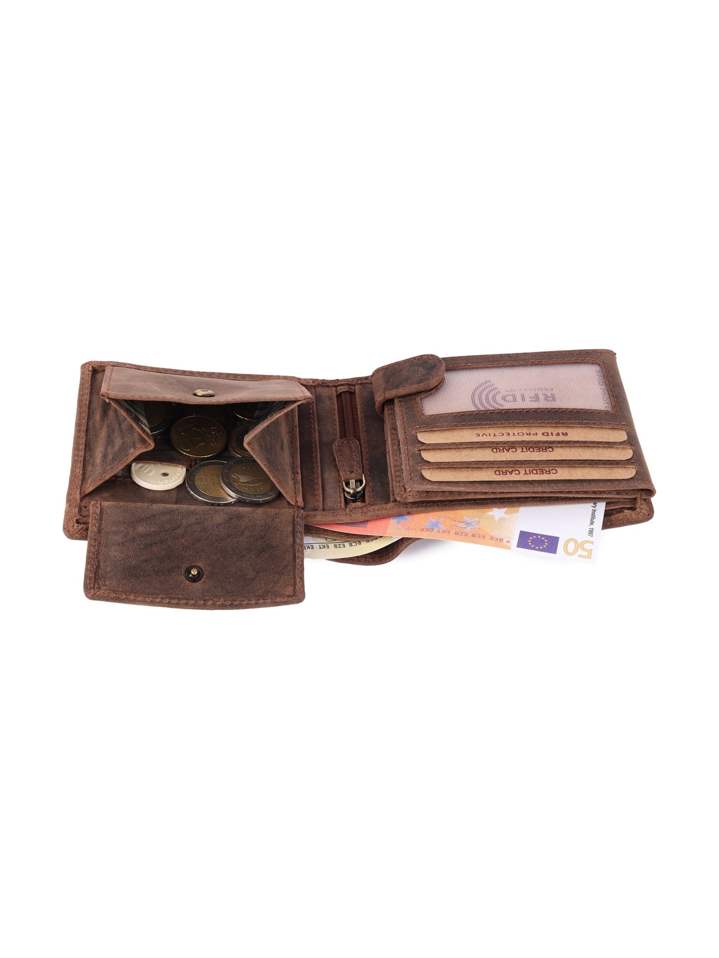 Benthill Wallet in Brown