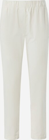 Peter Hahn Slim fit Pants in White: front