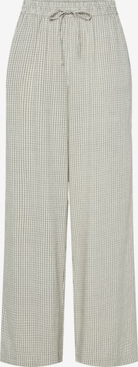 PIECES Housut 'PCPia' värissä ecru / musta, Tuotenäkymä