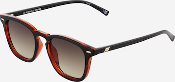 LE SPECS Sunglasses 'No Biggie' in Black: front