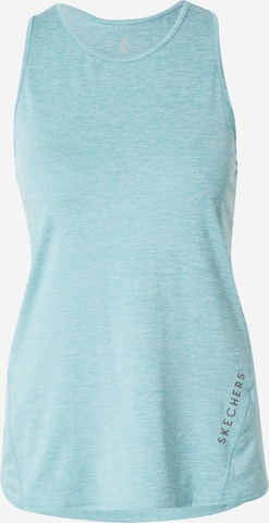 Skechers Performance Sports Top in Blue: front