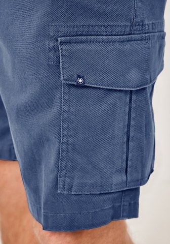 REDPOINT Regular Cargohose in Blau