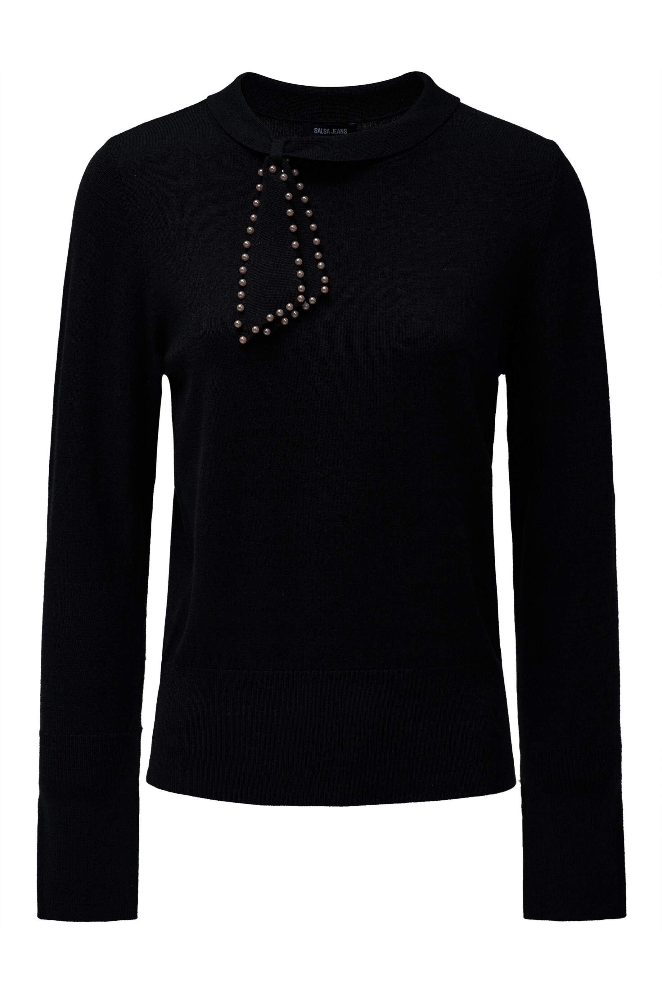 Salsa Jeans Sweater in Black: front