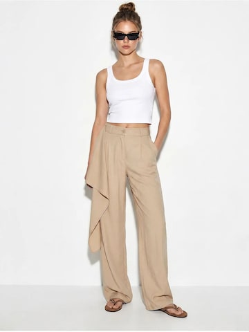Loosefit Pantalon Bianco Lucci en beige