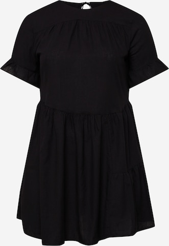 Trendyol Curve فستان بلون أسود: الأمام