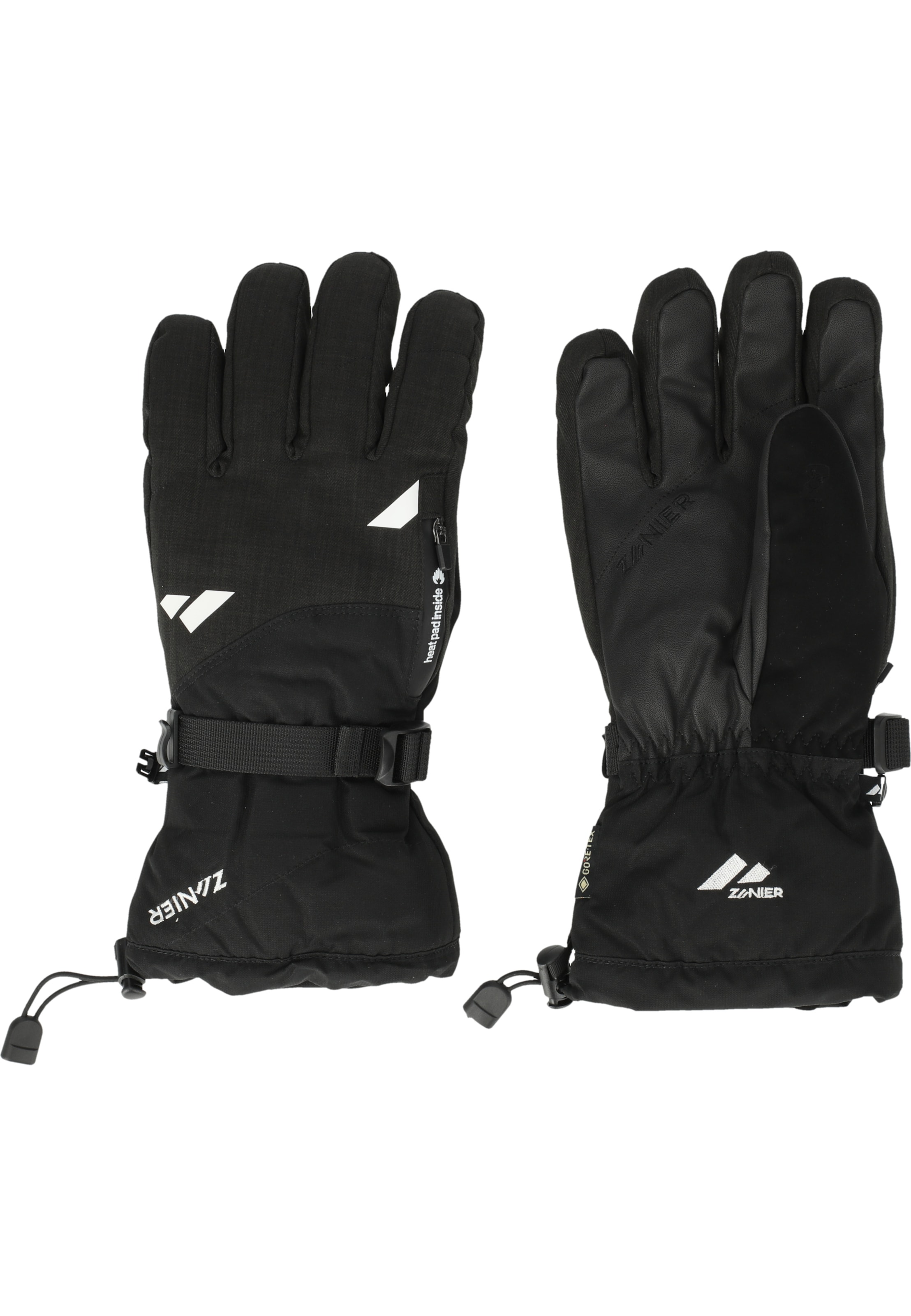 Zanier Full finger gloves 'Ride GTX' in Black