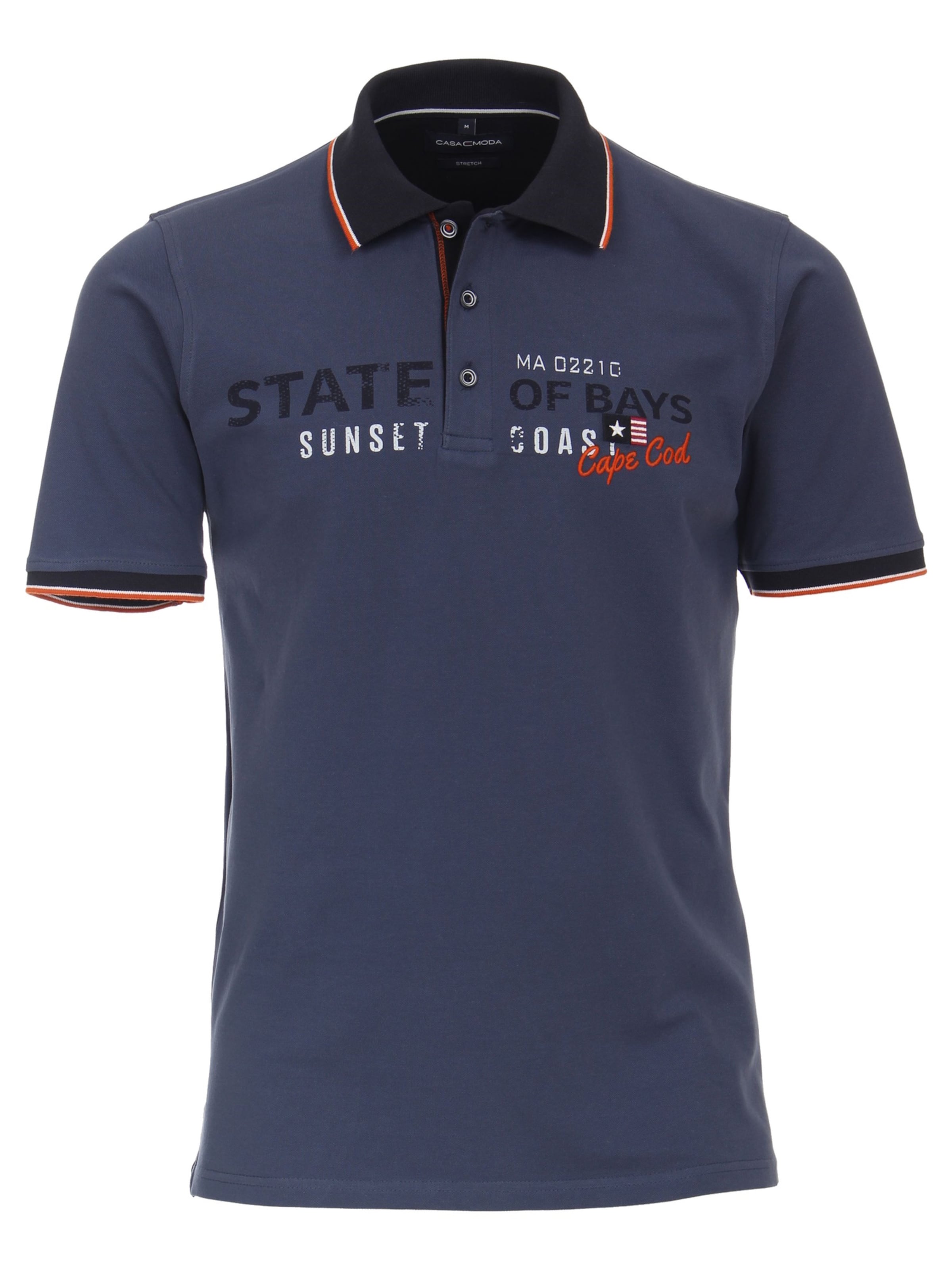 VENTI Poloshirt in Blau: Vorderseite