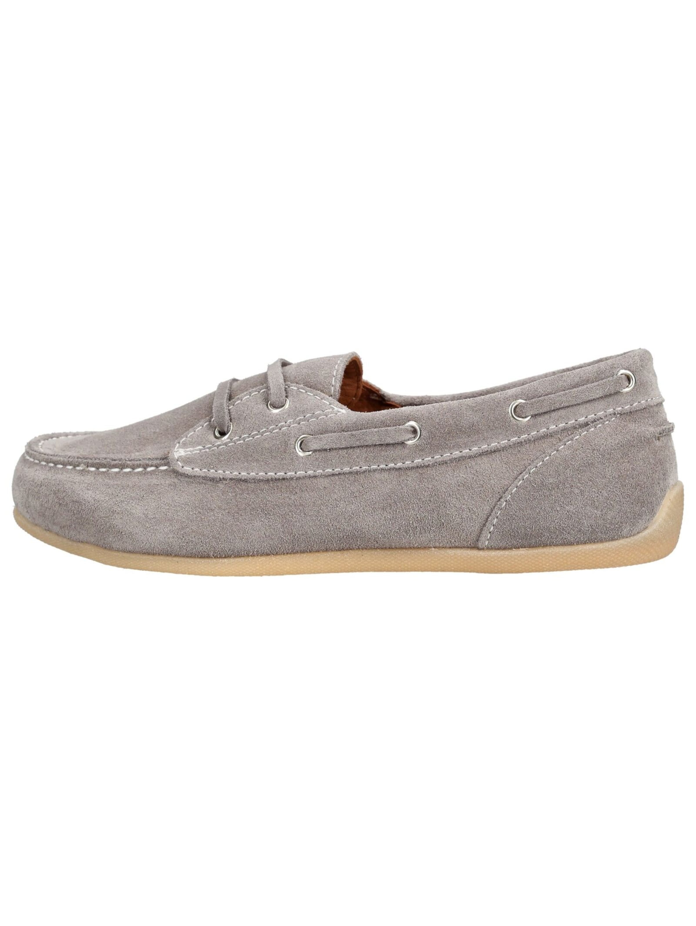 ANDREA CONTI Moccasins in Grey