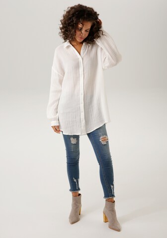 Aniston CASUAL Blouse in White