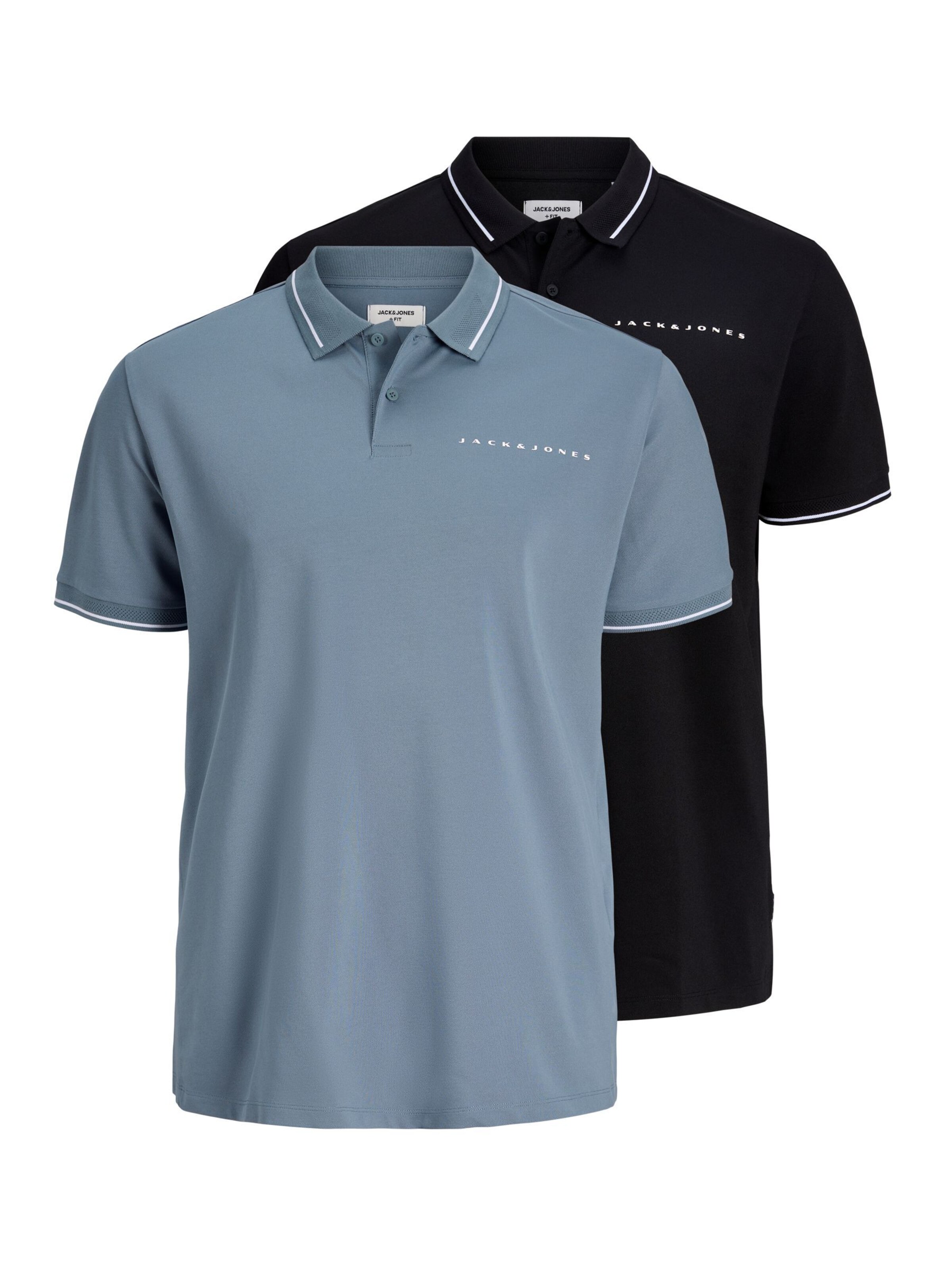 JACK & JONES Shirt in Black: front