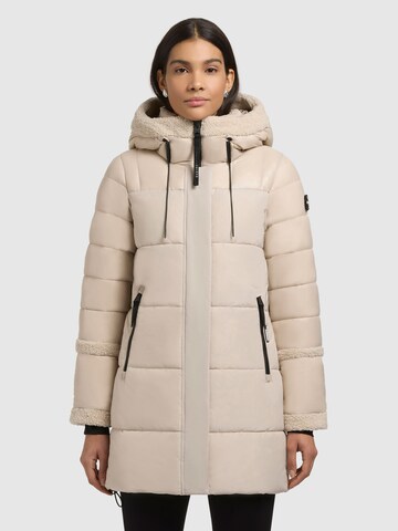 khujo Vinterjacka ' MILDA ' i beige: framsida