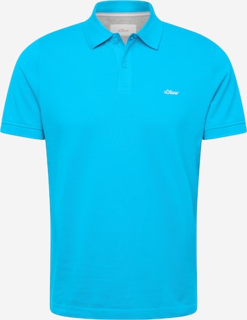 s.Oliver Shirt in Blauw: voorkant