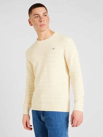 GANT Pullover i beige: forside