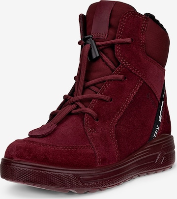 Bottines à lacets 'Urban' ECCO en rouge : devant