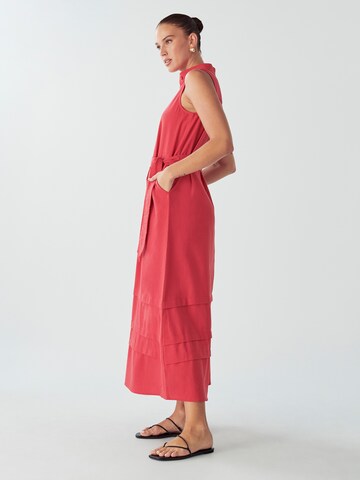 Robe-chemise 'Justice' Willa en rouge