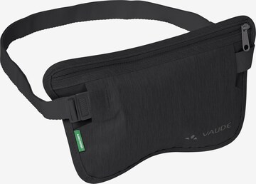 VAUDE Athletic Fanny Pack in Black: front