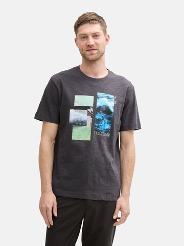 TOM TAILOR Shirt in Grijs: voorkant