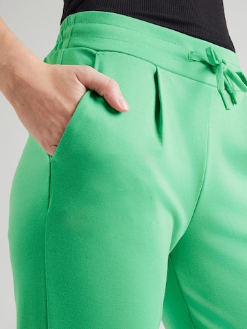 Tapered Pantaloni 'IHKATE' de la ICHI pe verde
